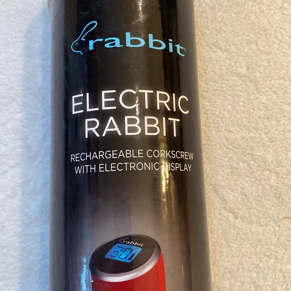 Rabbit Electric Rabbit rechargeable corkscrew NIB